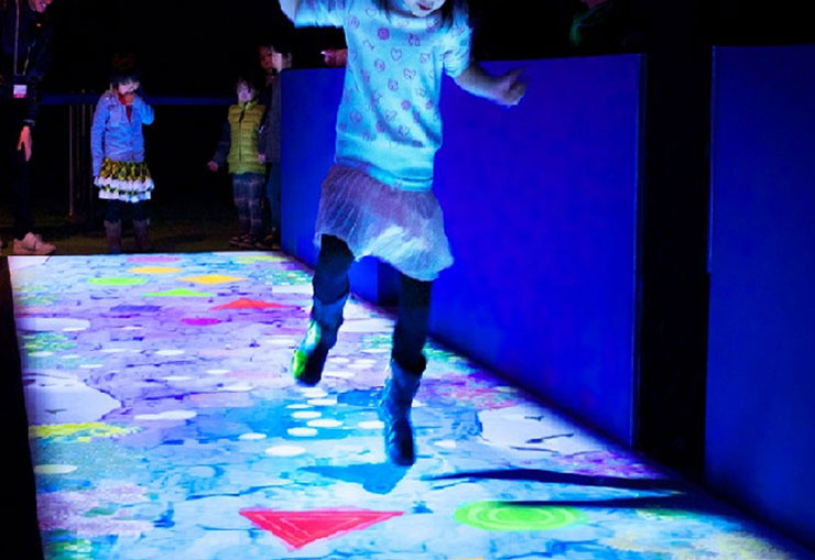 地面互動(dòng)投影