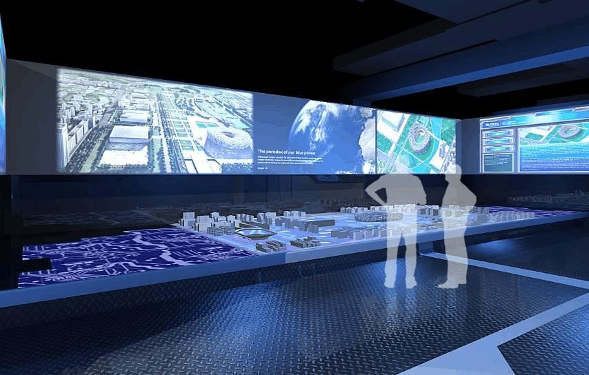 數(shù)字沙盤(pán)效果圖